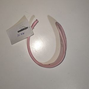 Womens C-string thong panties in pink with cute cross and bones rhinestones